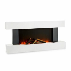 Klarstein cheminée électrique radiateur soufflant 2000W télécommande
